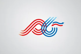 طراحی لوگوتایپ شرکت تهویه اقلیم مانا
